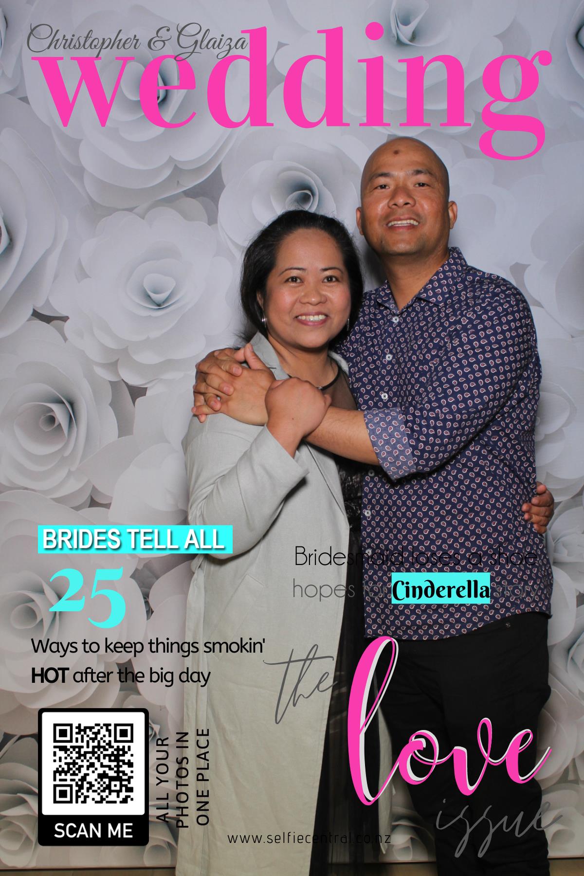 Christopher and Glaiza's Wedding | View more photos from the event at gallery.photobooth.co.nz/u/SelfieCentral/Christopher-and-Glaizas-Wedding